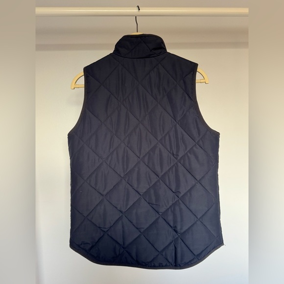 Quilted J. Crew Mercantile vest in Navy SIZE: XS - Picture 2 of 4